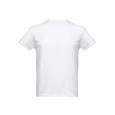 THC NICOSIA WH. T-shirt technique pour homme. Coloris blanc