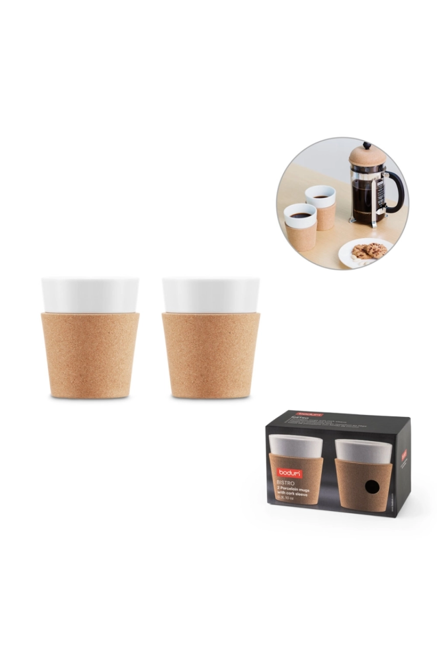 BISTRO 300 ENSEMBLE DE 2 MUGS 300 ML