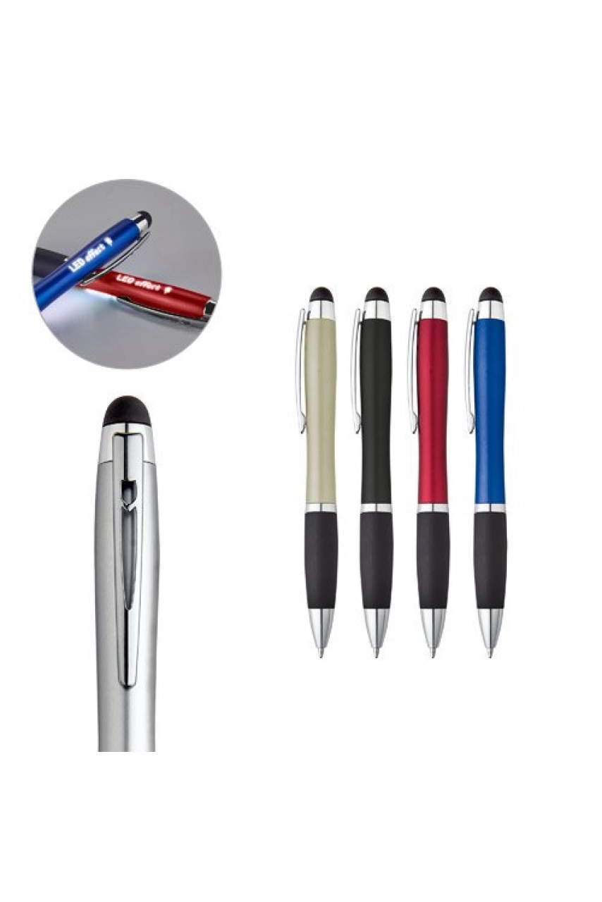 HELIOS STYLO À BILLE AVEC LOGO RÉTROÉCLAIRÉ