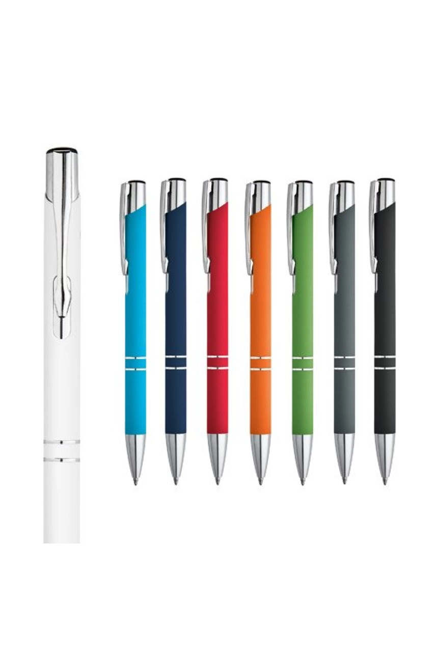 BETA SOFT STYLO EN ALUMINIUM AVEC FINITION EN CAOUTCHOUC