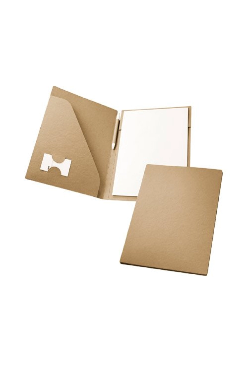 POE PORTE-DOCUMENTS PAPIER RECYCLÉ A4 (450 G/M²)