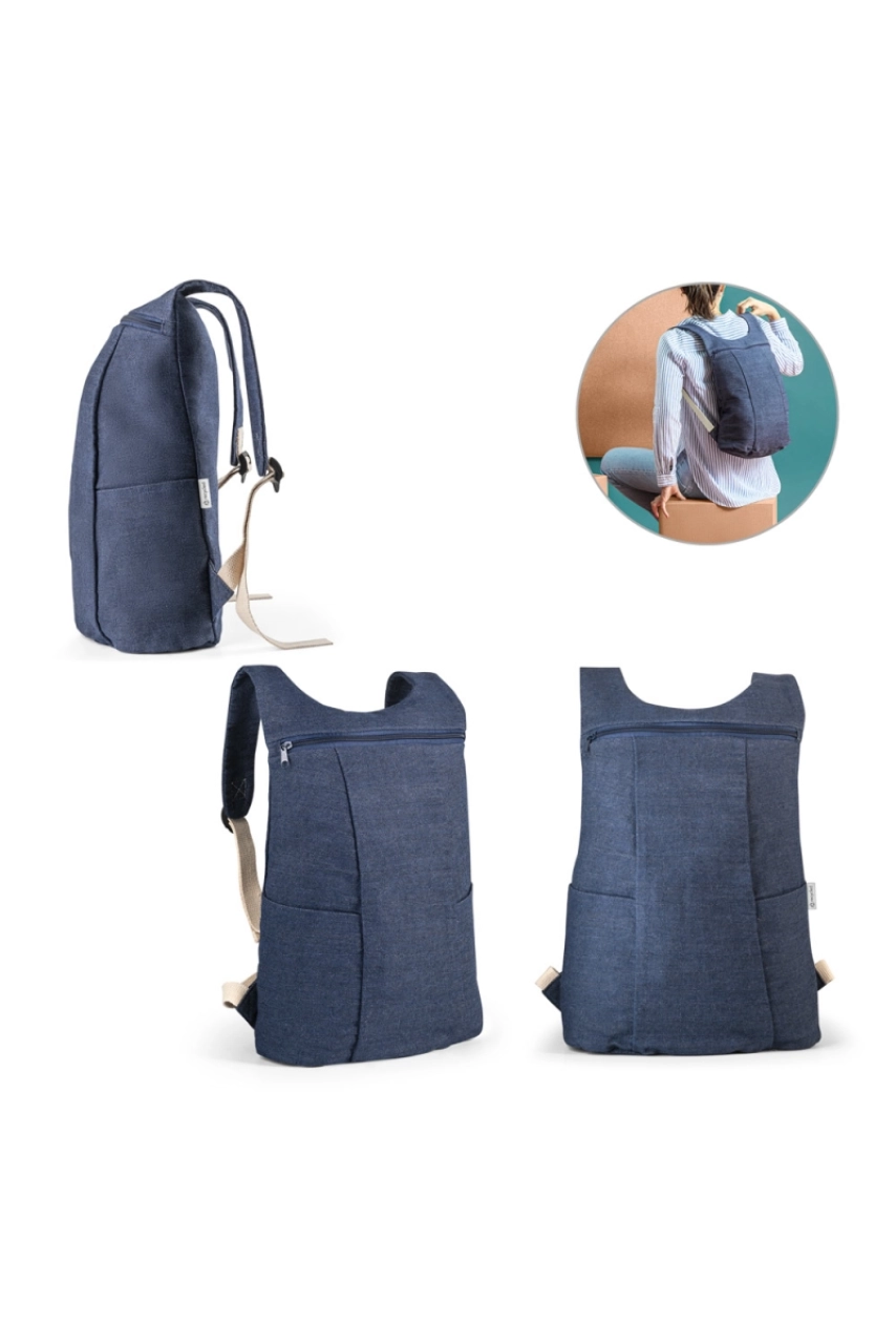 DENIM BPACK SAC À DOS EN COTON DENIM