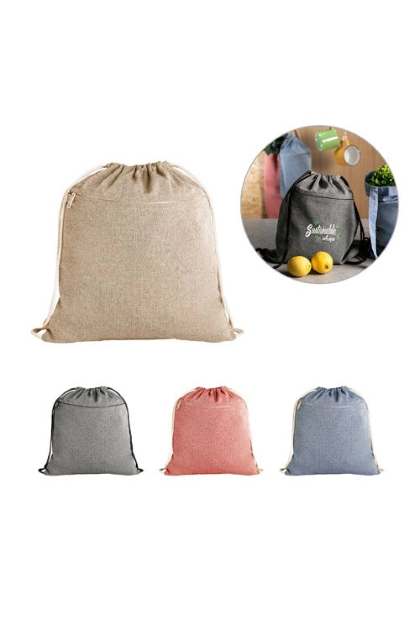 CHANCERY SAC À DOS EN COTON RECYCLÉ (140 G/M²)