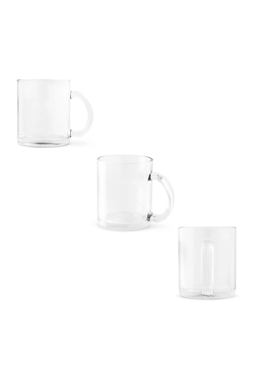 CARMO MUG EN VERRE 350ML POUR SUBLIMATION