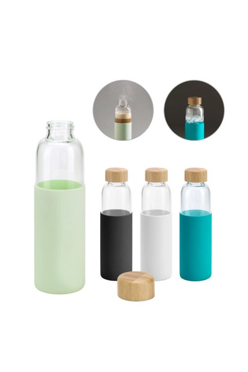 DAKAR BOUTEILLE 600ML EN BAMBOU ET VERRE BOROSILICATE