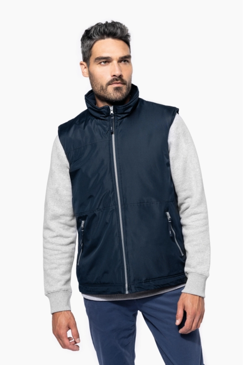 Bodywarmer doublé polaire homme