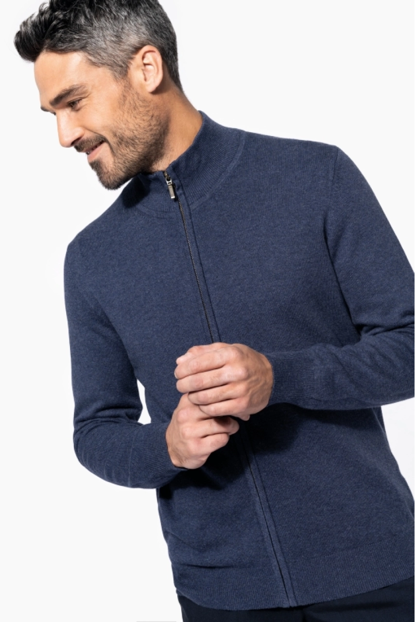 Cardigan premium zippé