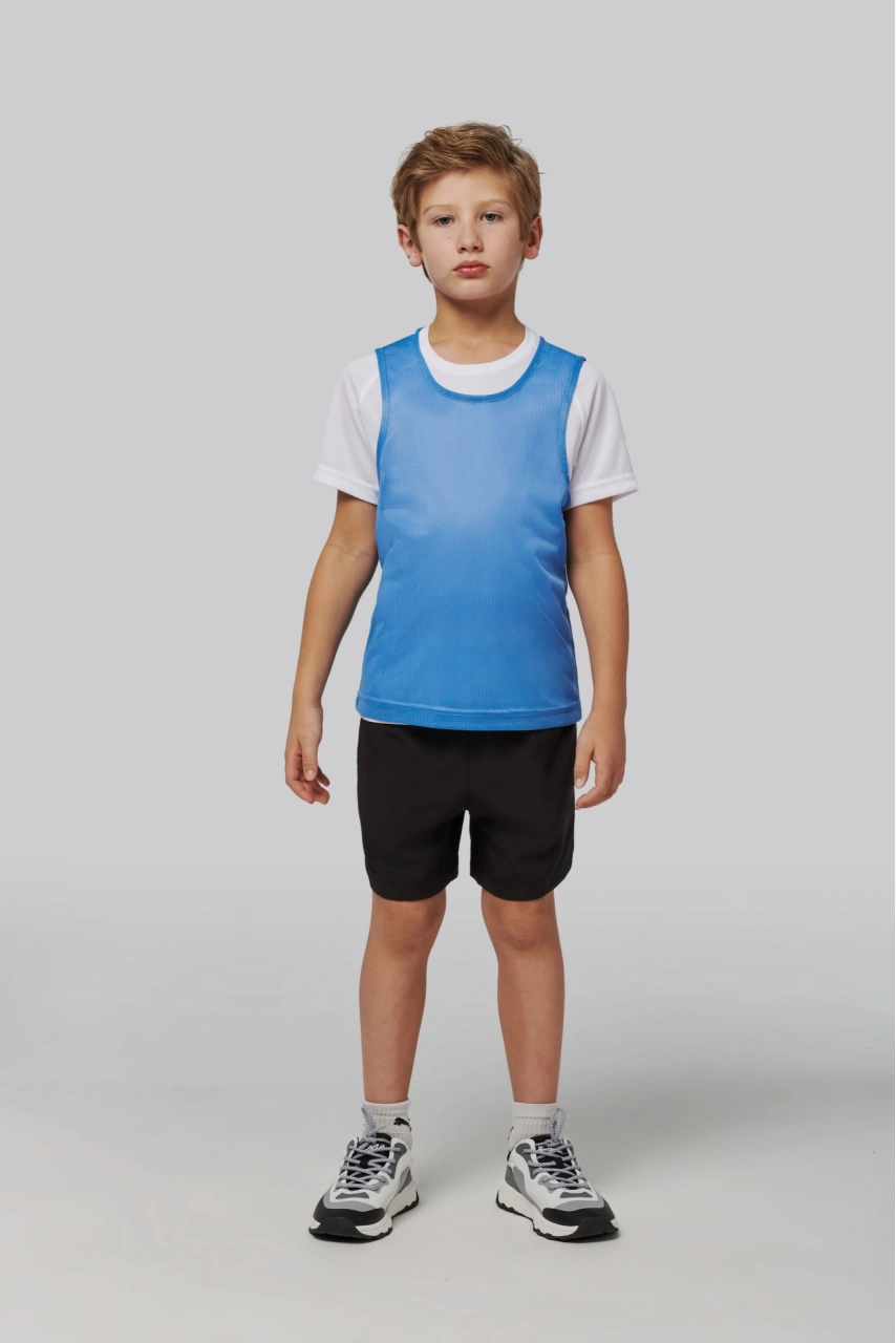 Chasuble en filet léger multisports enfant