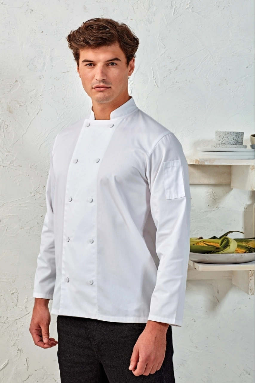 Veste chef cuisinier manches longues Coolchecker®