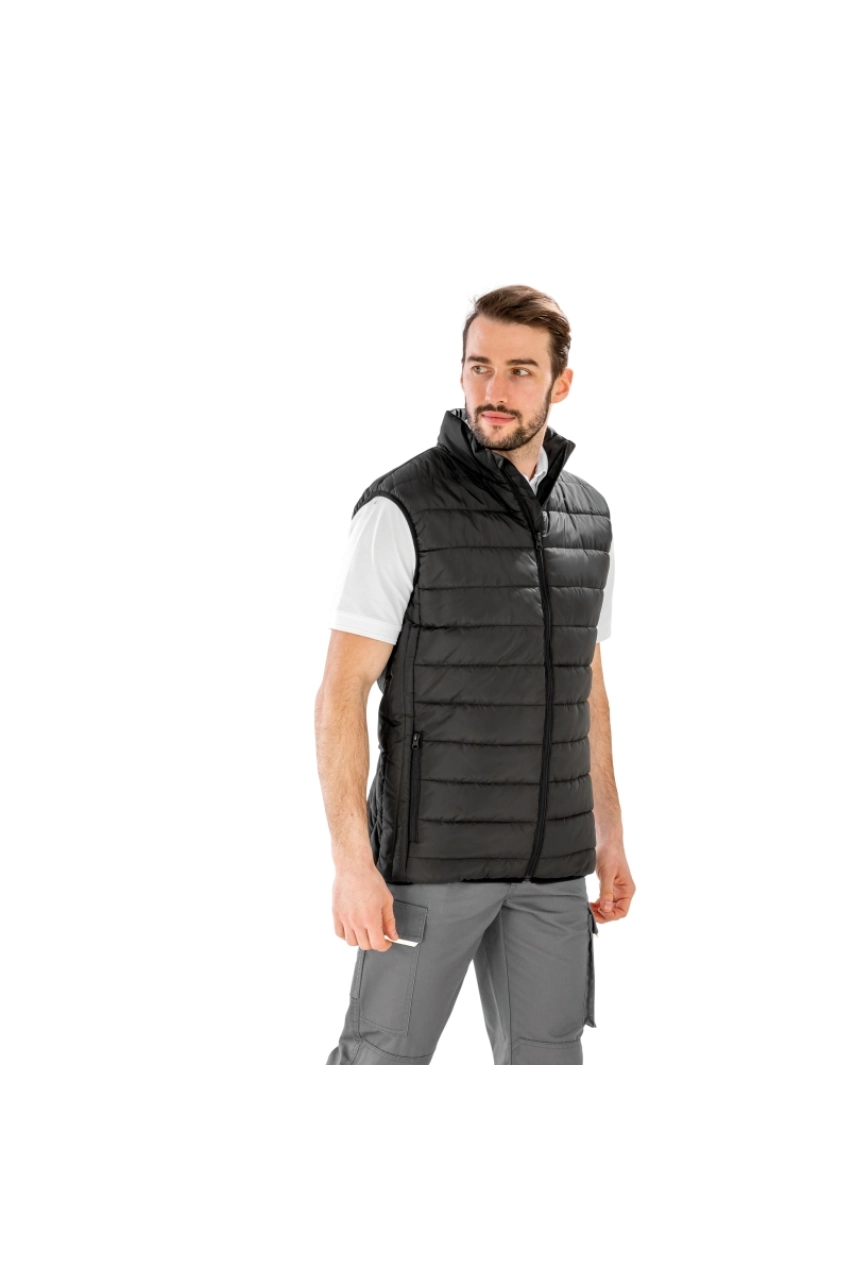 Bodywarmer recyclé et matelassé Core