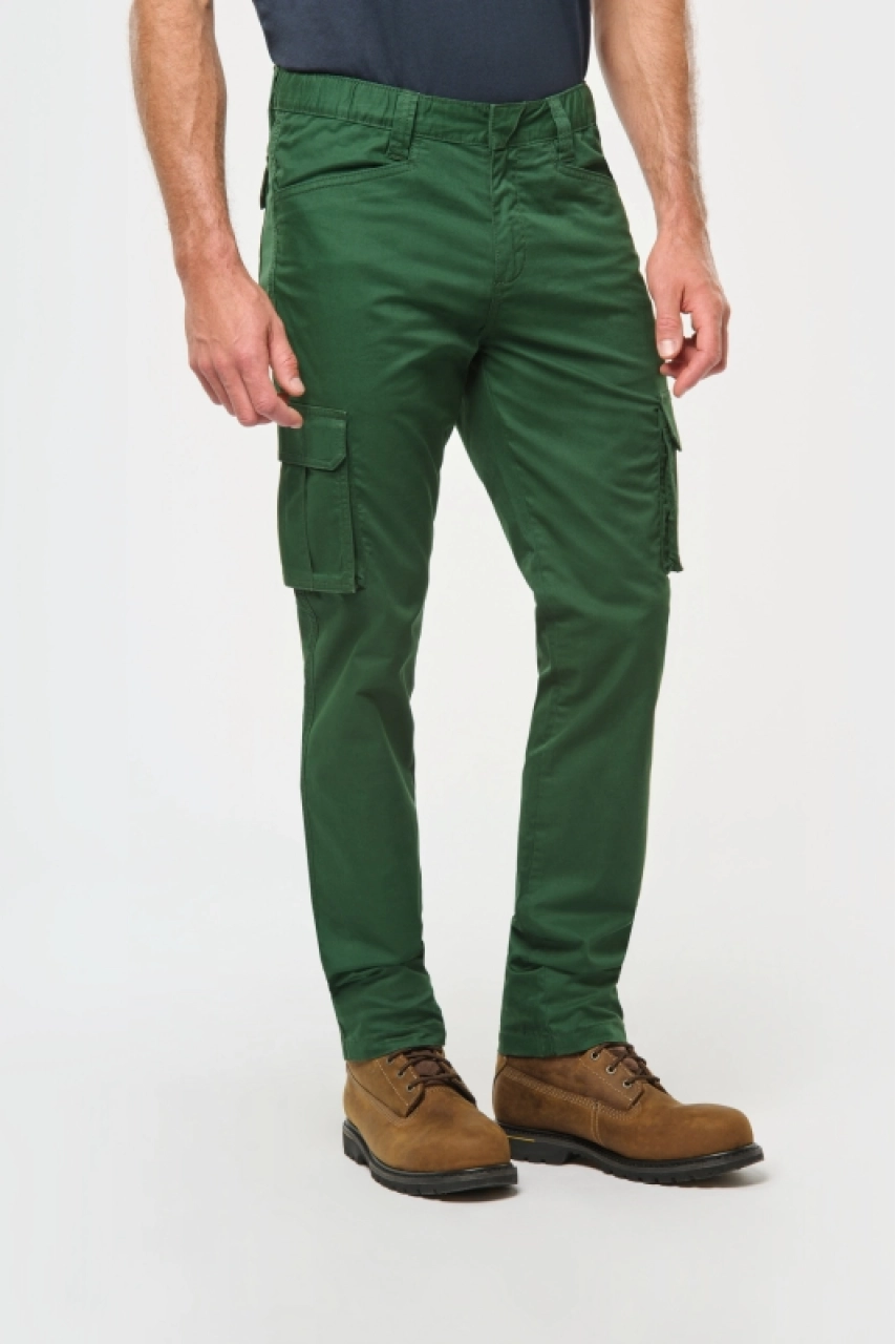 Pantalon multipoches écoresponsable homme