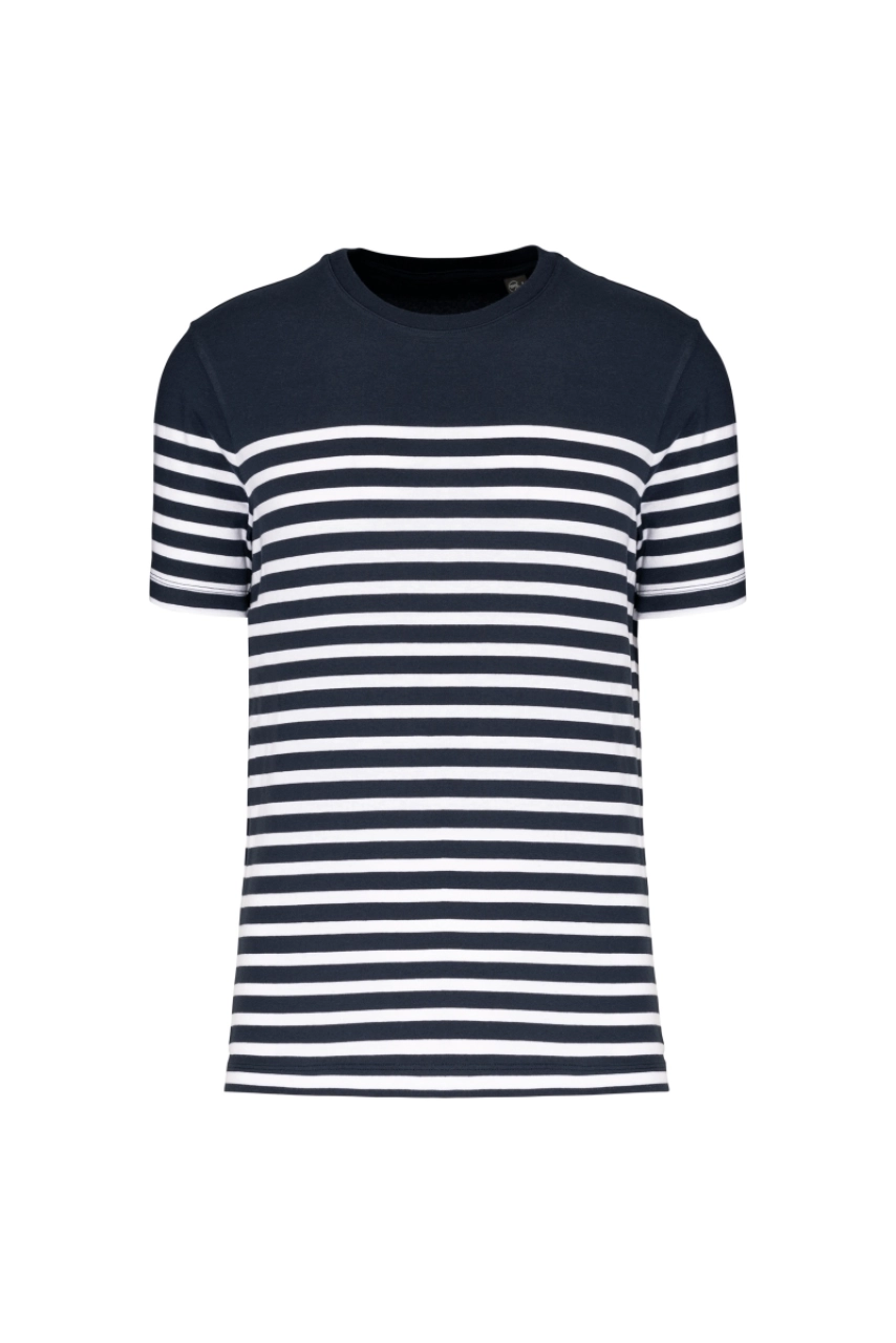 T-shirt marin col rond Bio homme