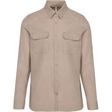 Chemise safari manches longues homme