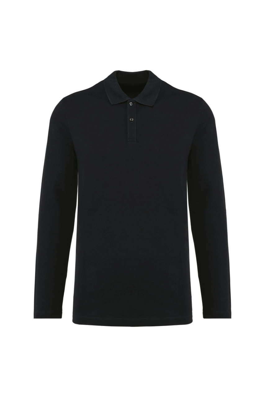 Polo Supima® manches longues homme